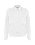 PAPATYA WHITE SHIRT WITH PLEATED POCKET DETAIL