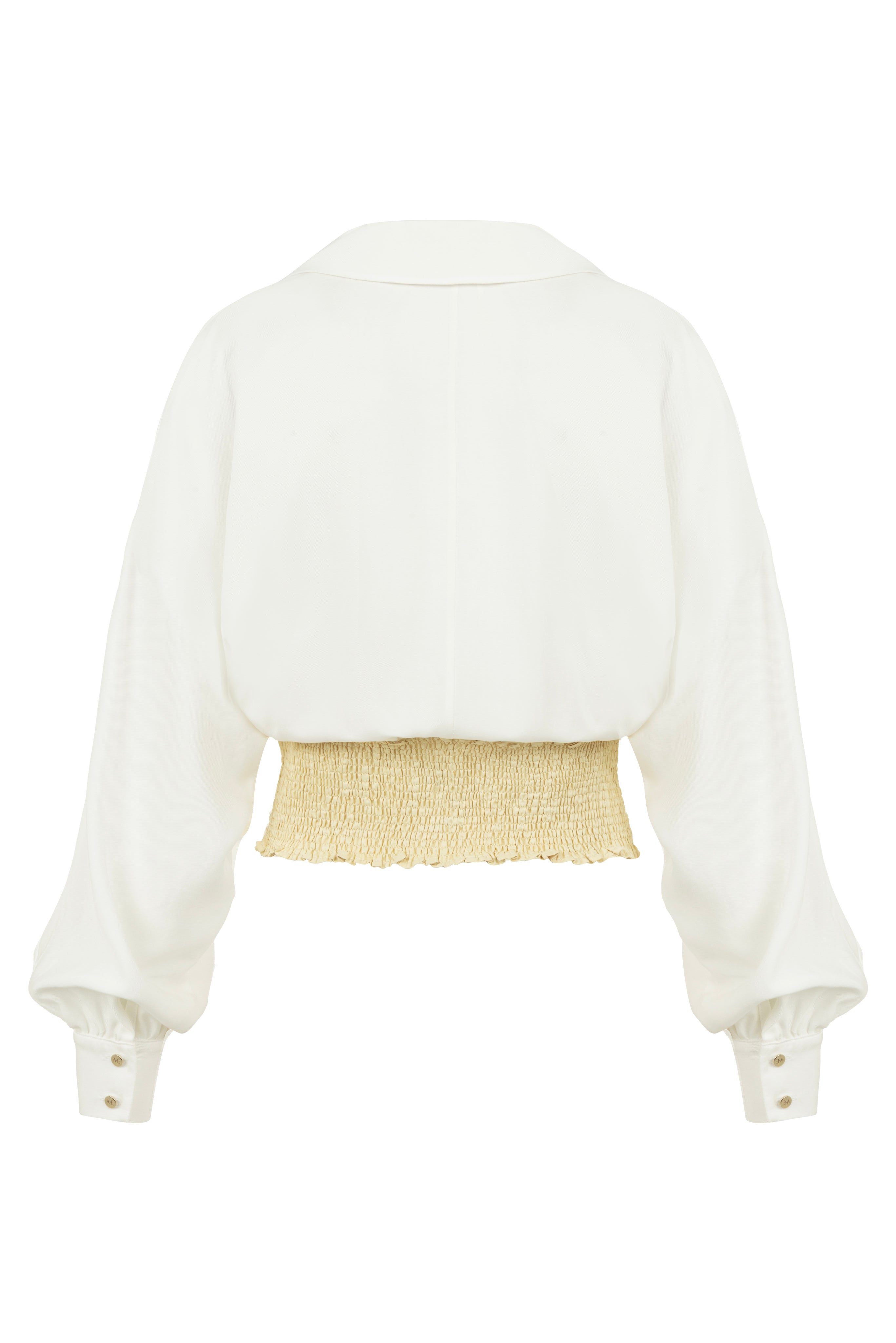 MİMOZA SHIRT WITH CORSET DETAIL