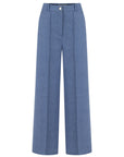 WIDE LEG LIGHT BLUE PANTS