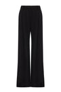 CLASSIC BLACK PLEATED PANTS