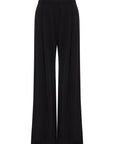 CLASSIC BLACK PLEATED PANTS
