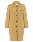 TRENCH COAT WITH FLOWER EMBROIDERY