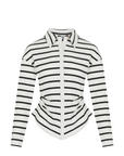 KNIT STRIPED STAPLE SHIRT
