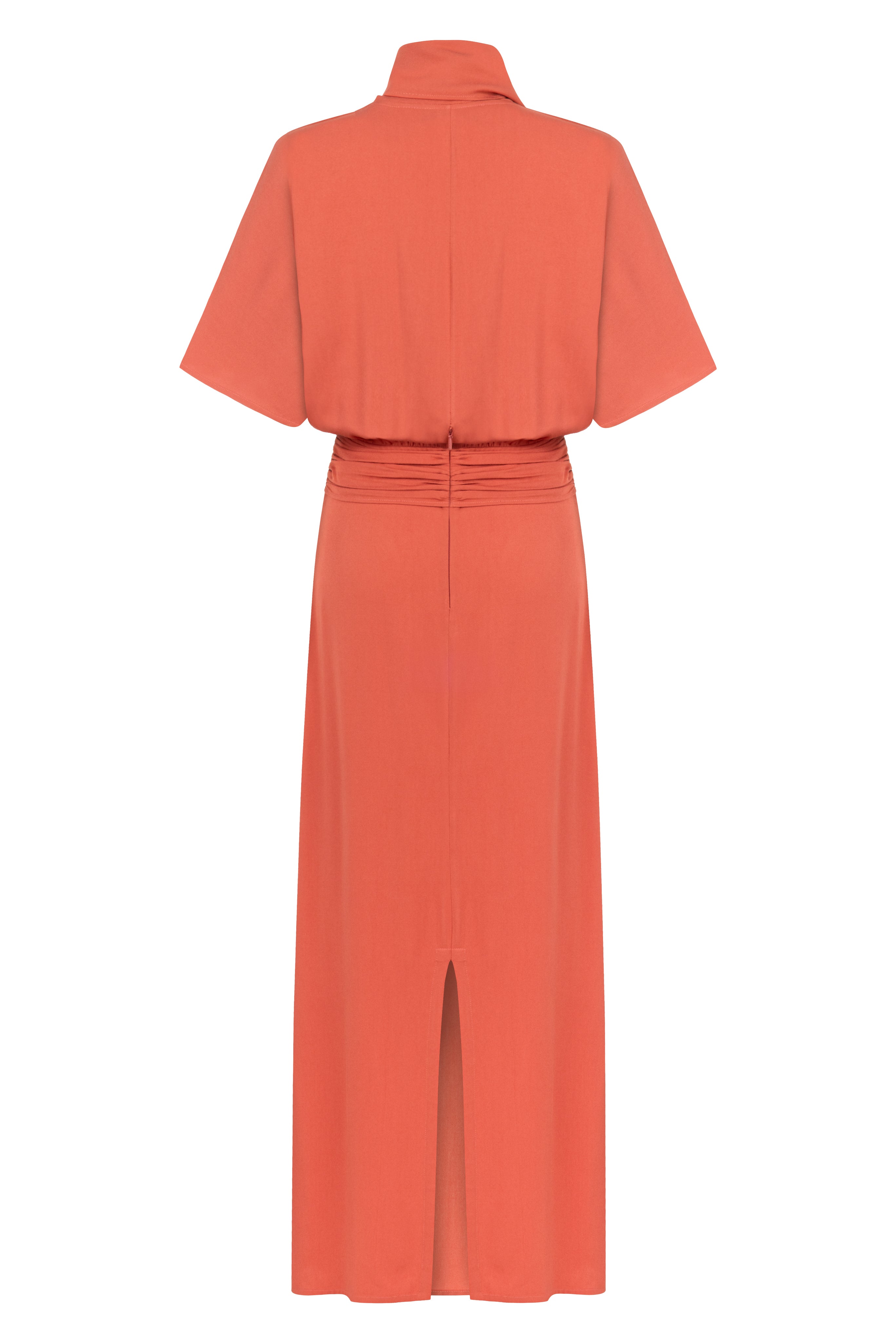 DRESS WITH SCARF DETAIL