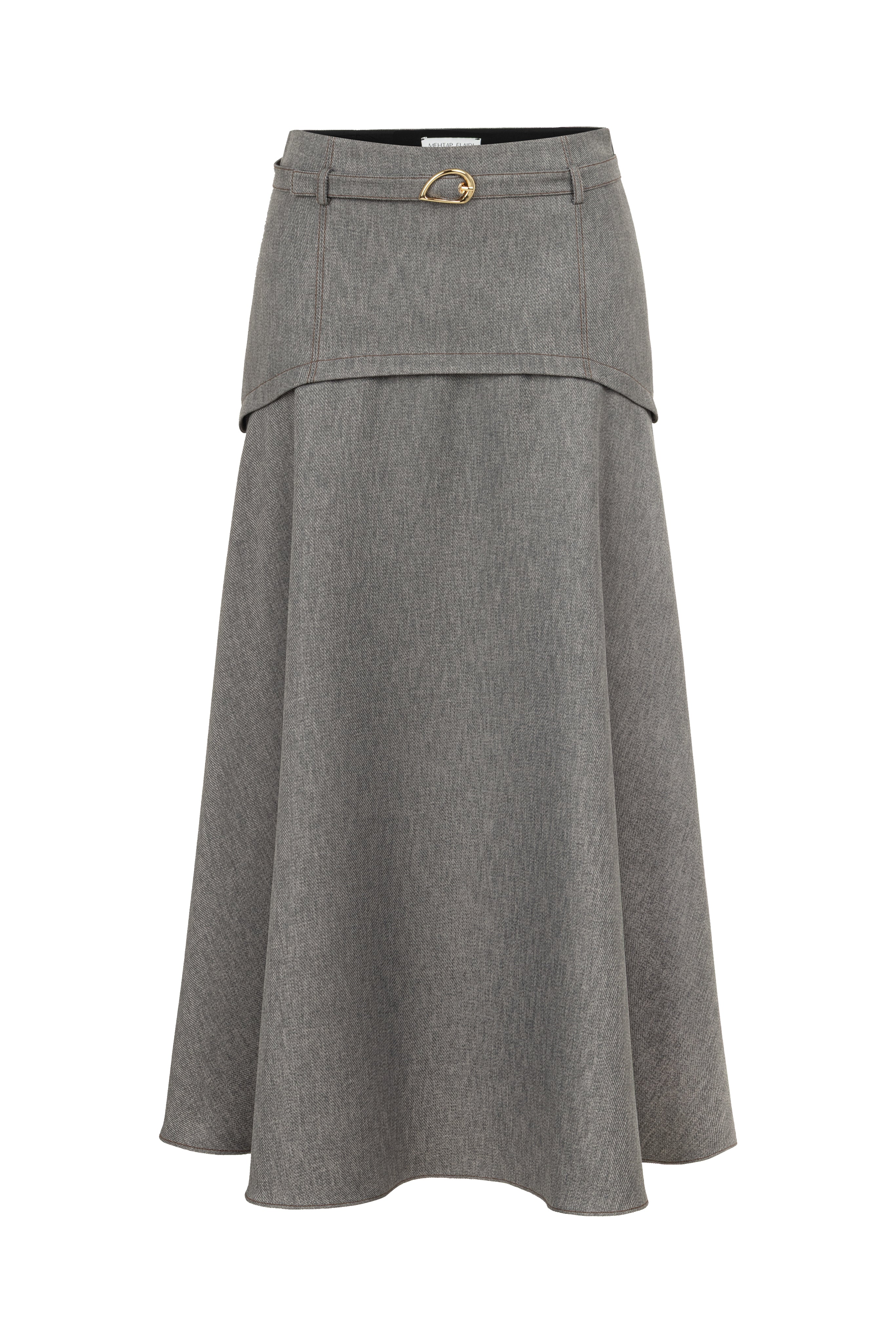 CORSET SKIRT WITH BELT DETAIL