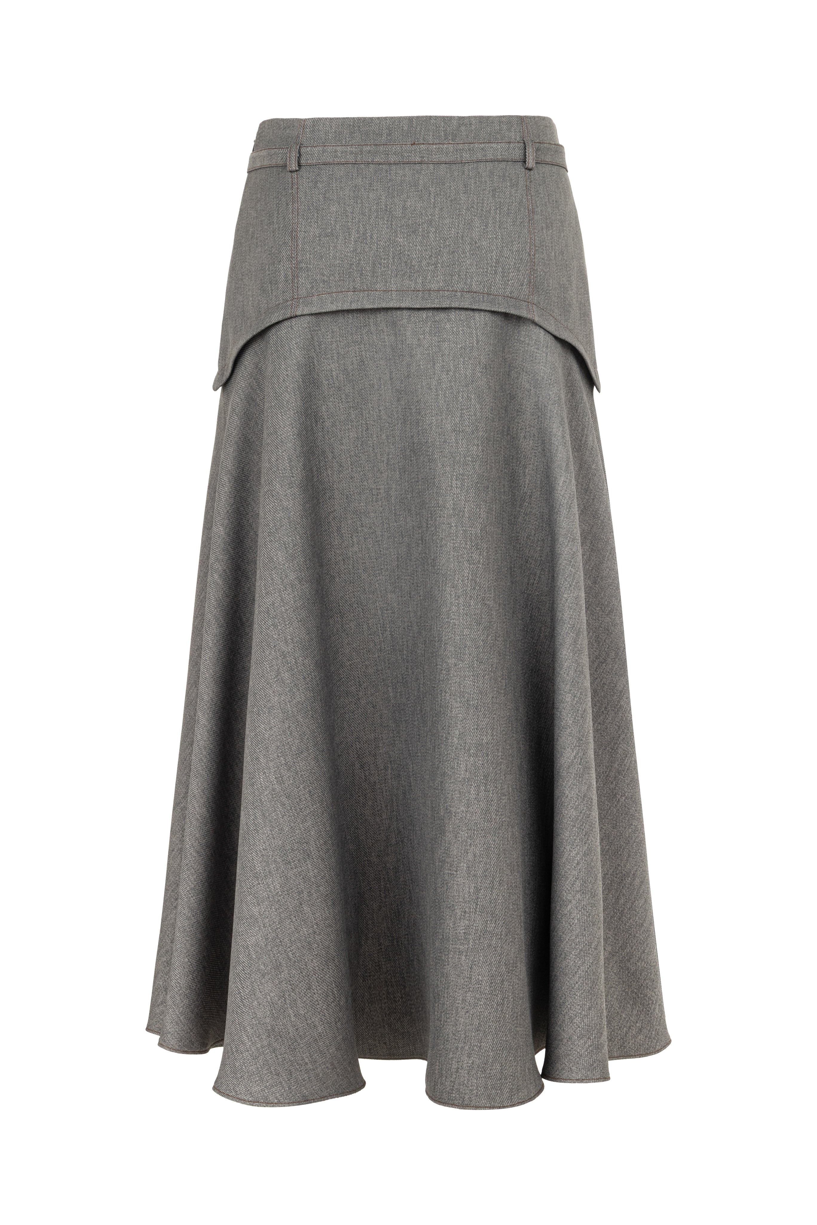 CORSET SKIRT WITH BELT DETAIL