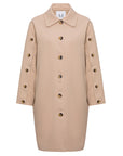 Button Sleeved Trenchcoat