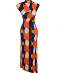 Draped Knit Dress