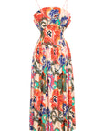 Ruffled Corset Dress
