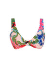 Knotted Bralette Bikini Paisley