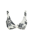 Knotted Bralette Bikini Stone Print