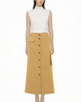 LALE BLOUSE WITH RUCHED NECKLINE