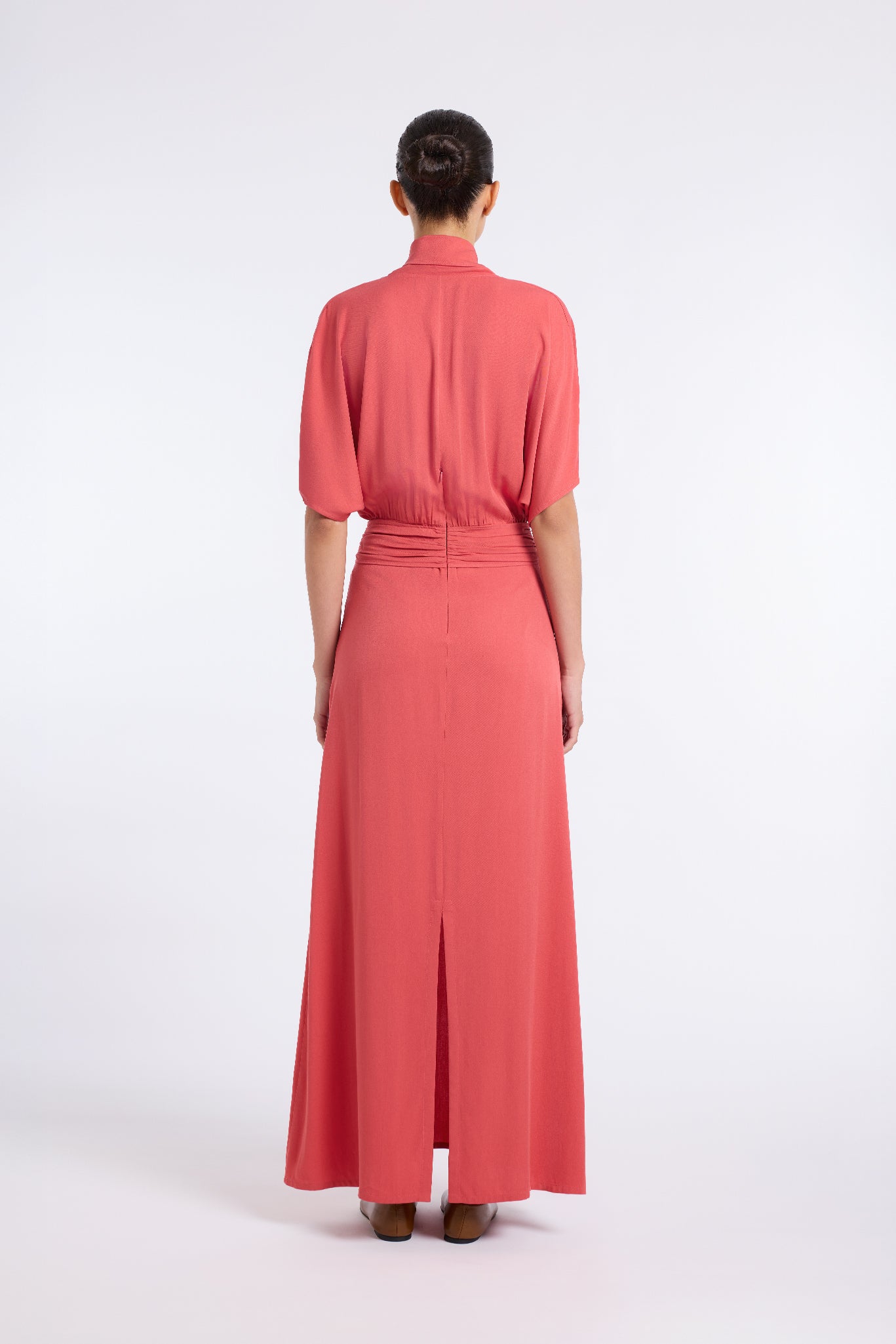 DRESS WITH SCARF DETAIL