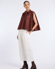 BEYAZ DENIM KONİK PANTOLON