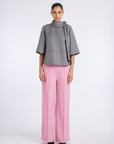 PINK WIDE LEG PANTS