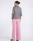 PINK WIDE LEG PANTS