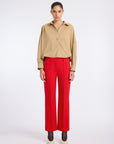 RED CIGARETTE PANTS