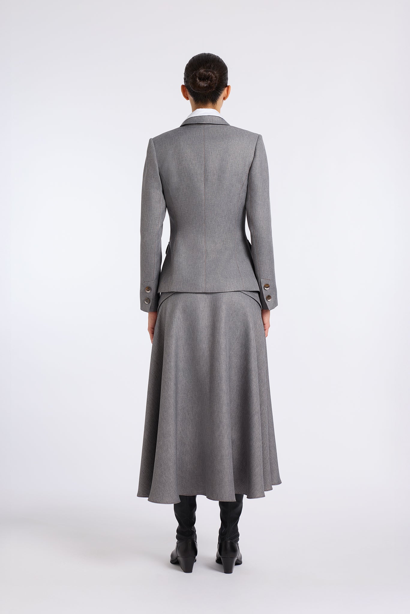 CORSET SKIRT WITH BELT DETAIL