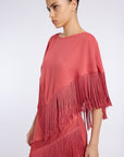 FRINGE-DETAILED SALKIM BLOUSE