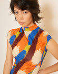 Draped Knit Dress