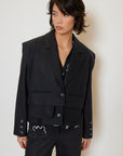 Detachable Layered Vest Jacket