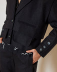 Detachable Layered Vest Jacket