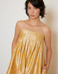 Shantung Jumpsuit with Detachable Straps