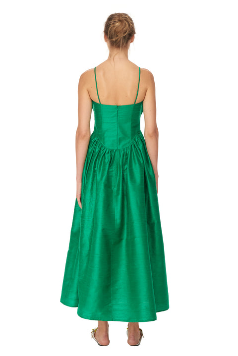 Ruffled Corset Dress