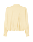 ORTANCA BALLOON BUTTER YELLOW SHIRT