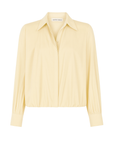 ORTANCA BALLOON BUTTER YELLOW SHIRT