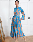 CUT OUT PANEL SHIRTDRESS