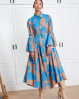 CUT OUT PANEL SHIRTDRESS