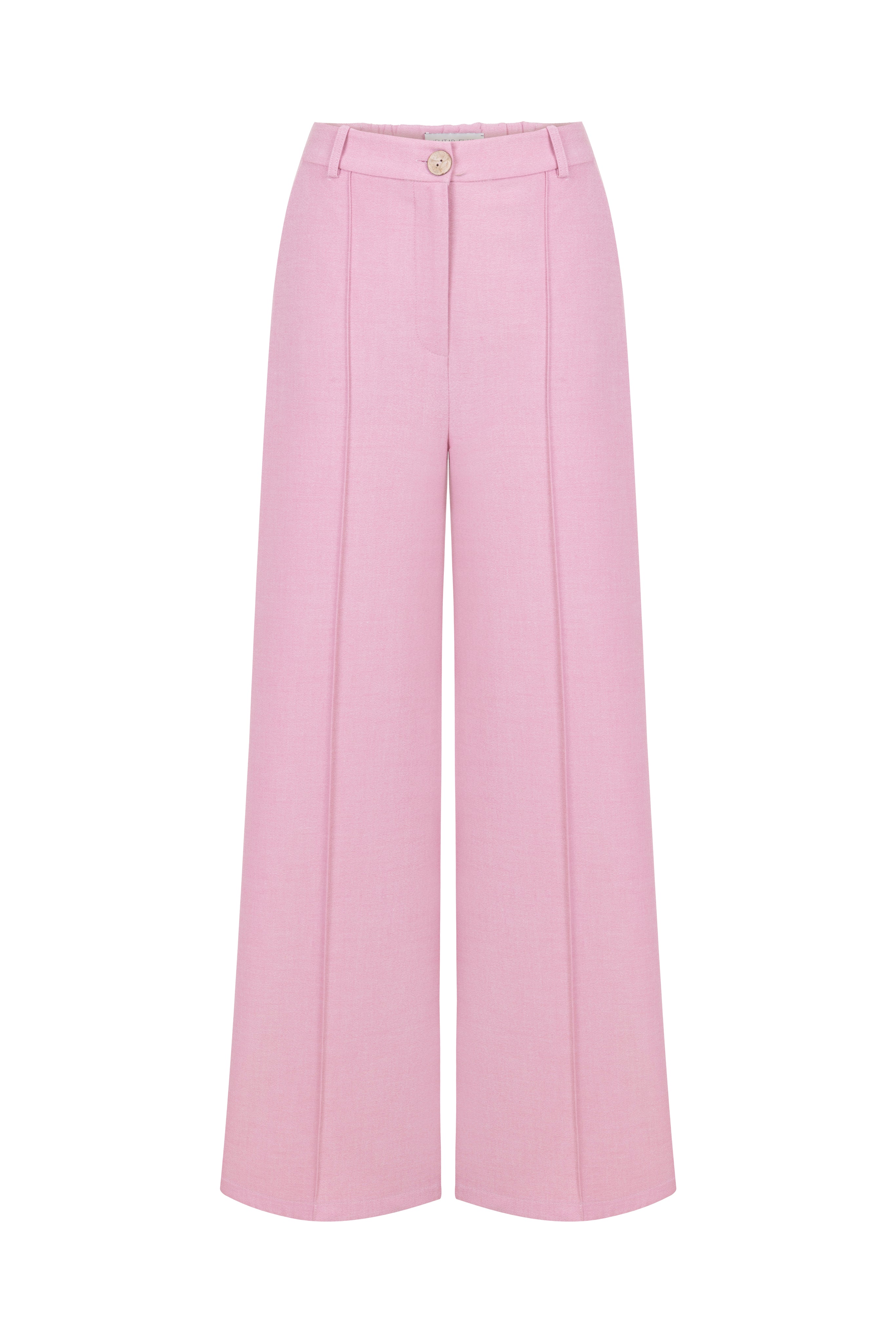 PINK WIDE LEG PANTS