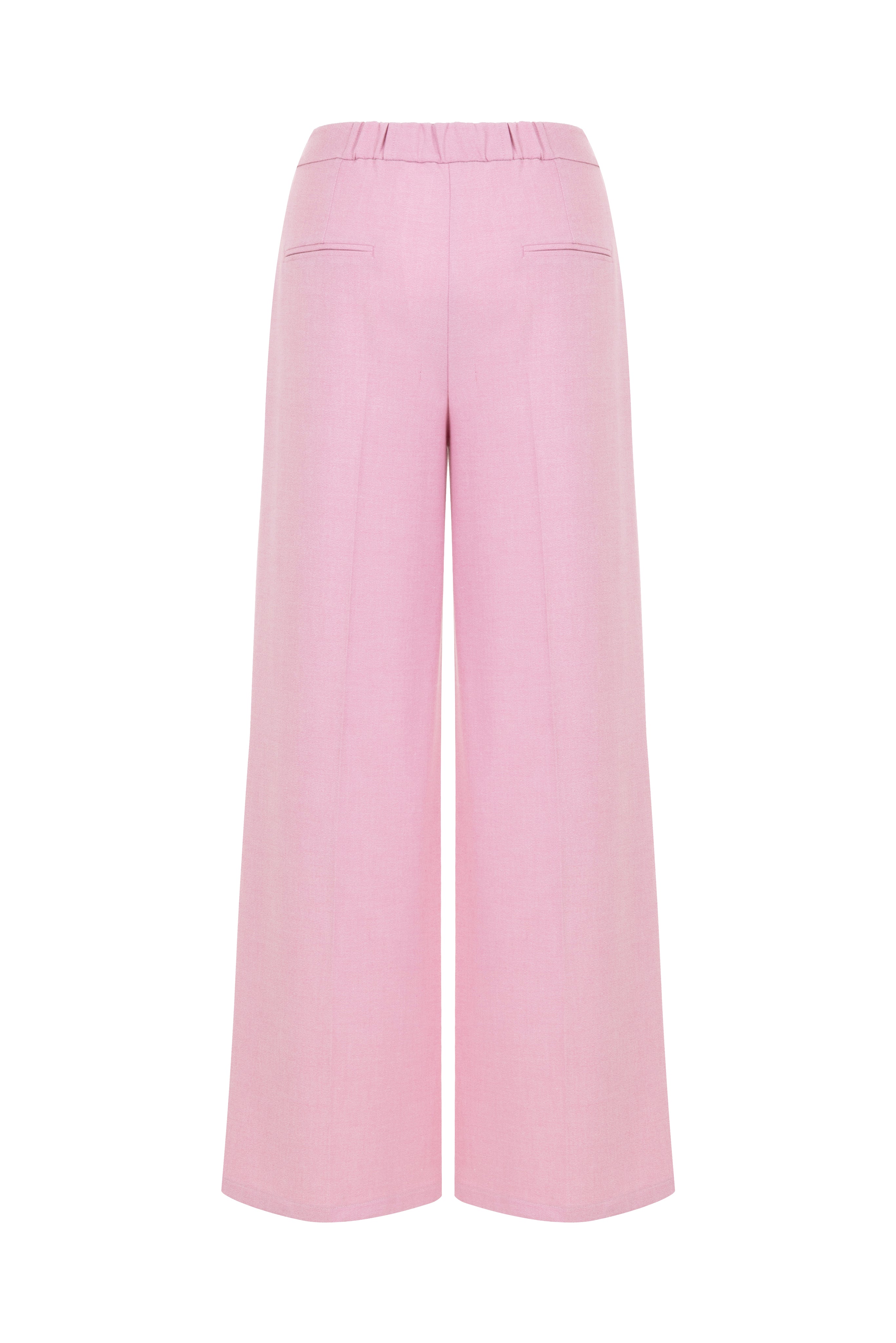 PINK WIDE LEG PANTS