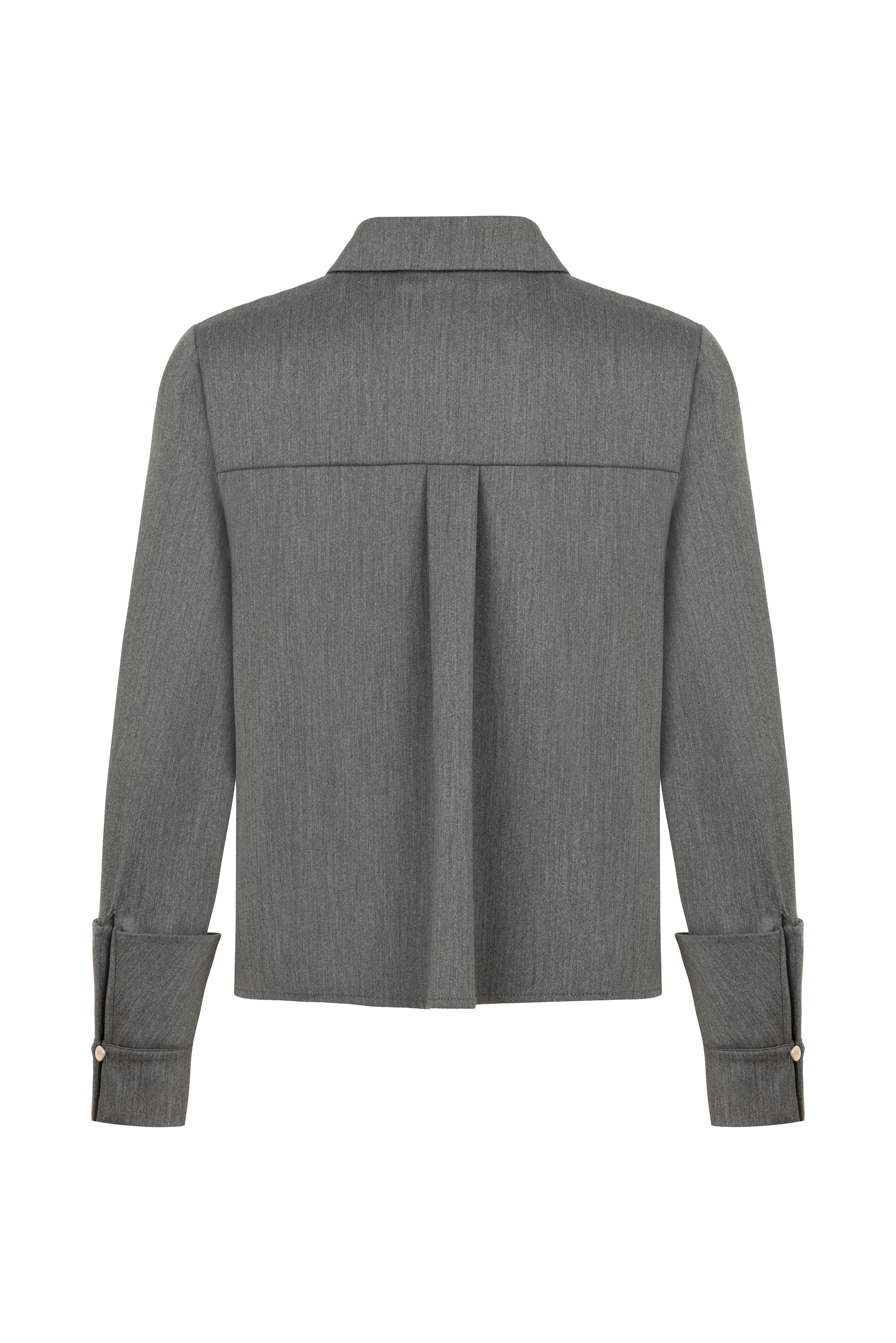 KAMELİA GREY BLOUSE