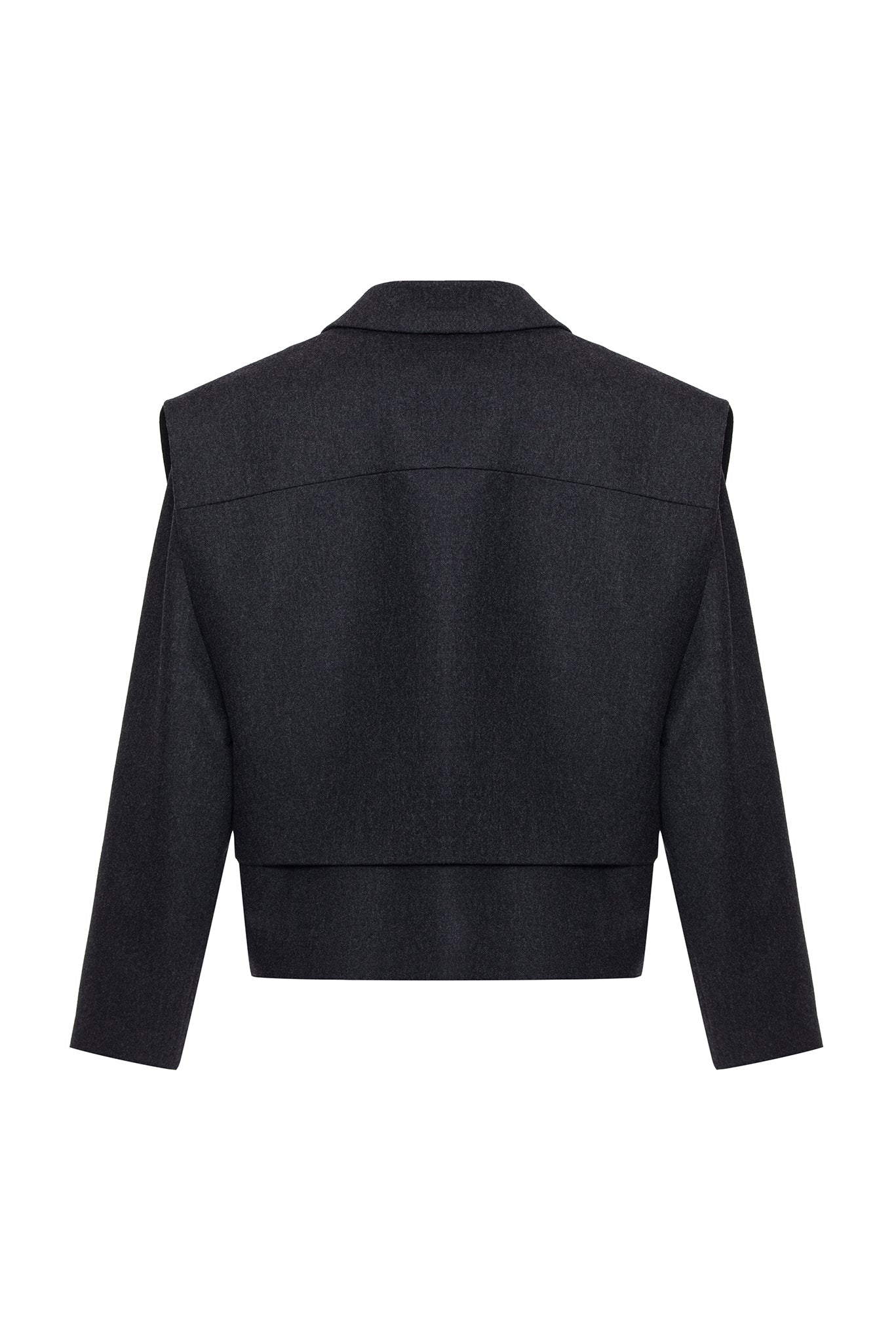 Detachable Layered Vest Jacket