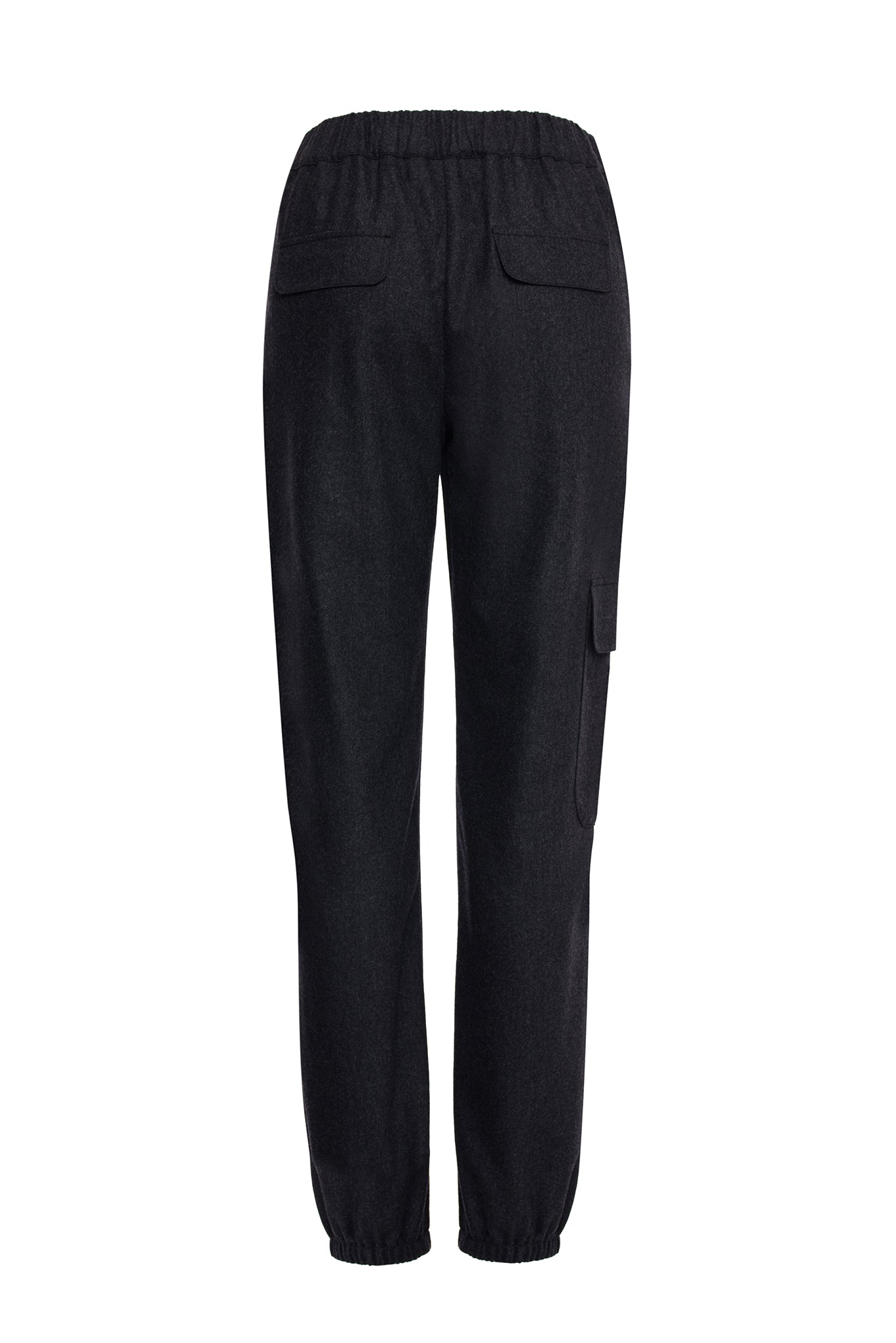 Wool and Cashmere Cargo Pants