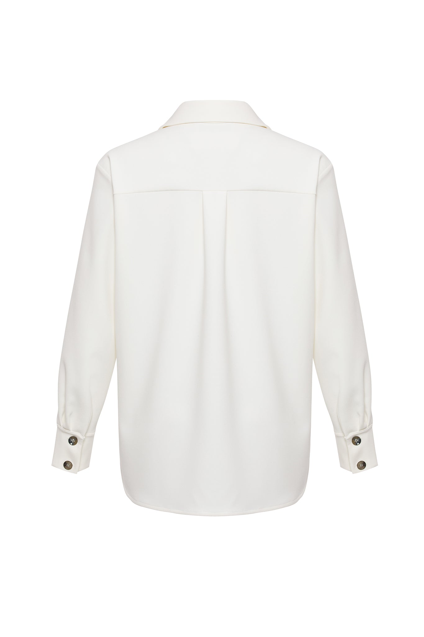 Overshirt with Pocket Embroidery