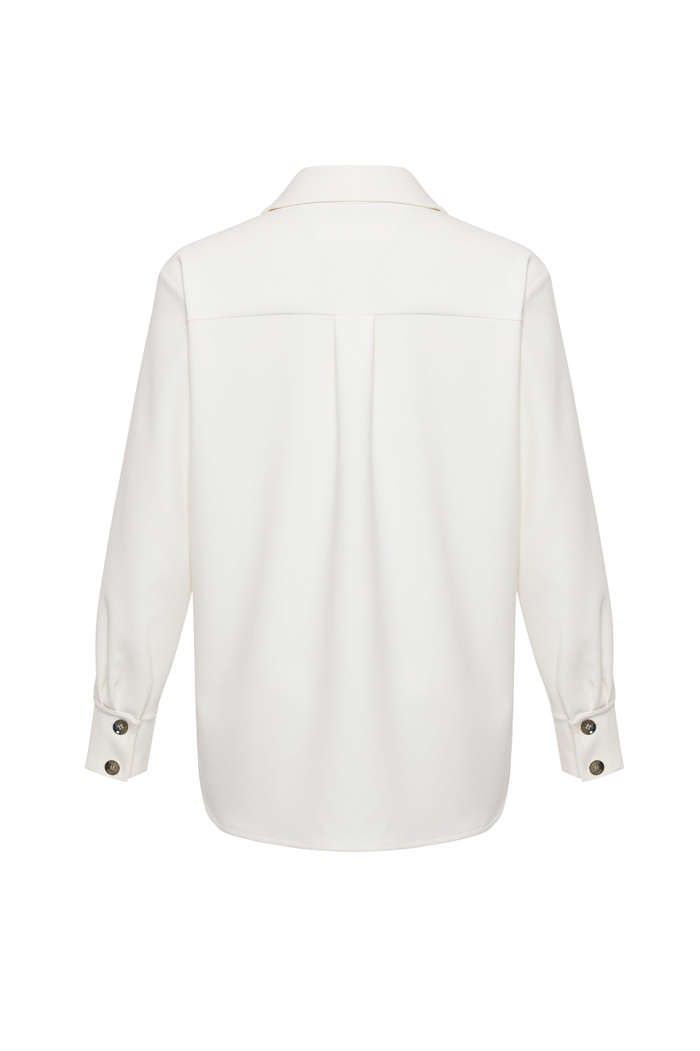 Overshirt with Pocket Embroidery