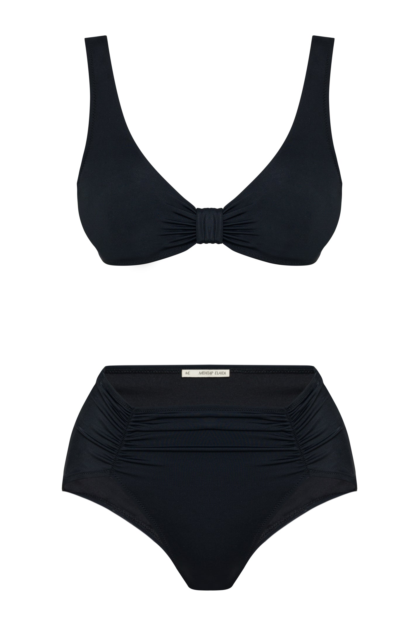 Ruched High Waist Bottom