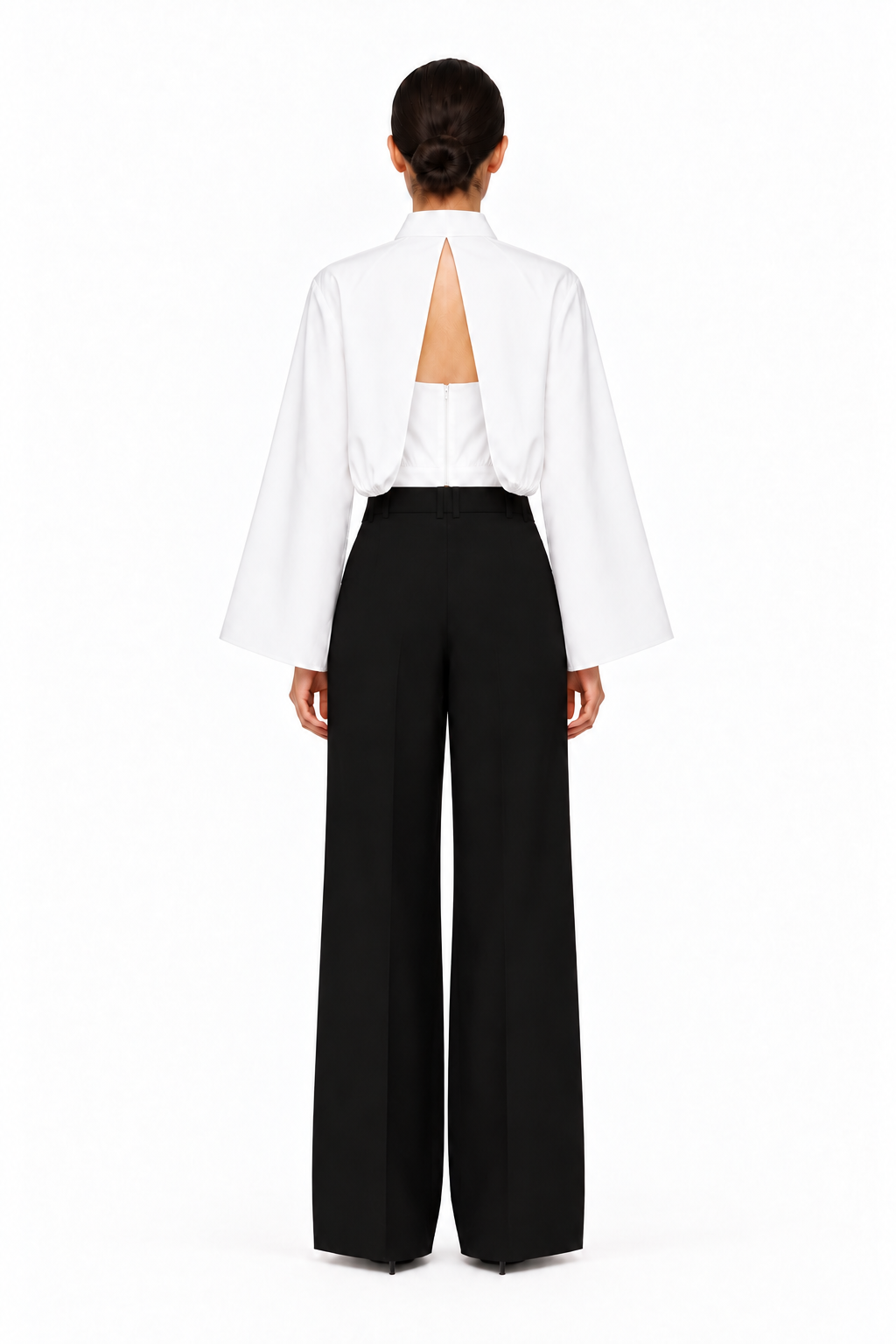 DENIZLI LAYERED WHITE SHIRT