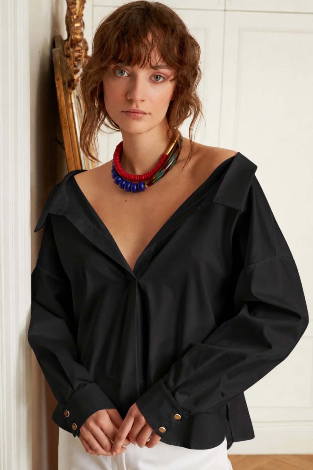 SULE BLACK BLOUSE
