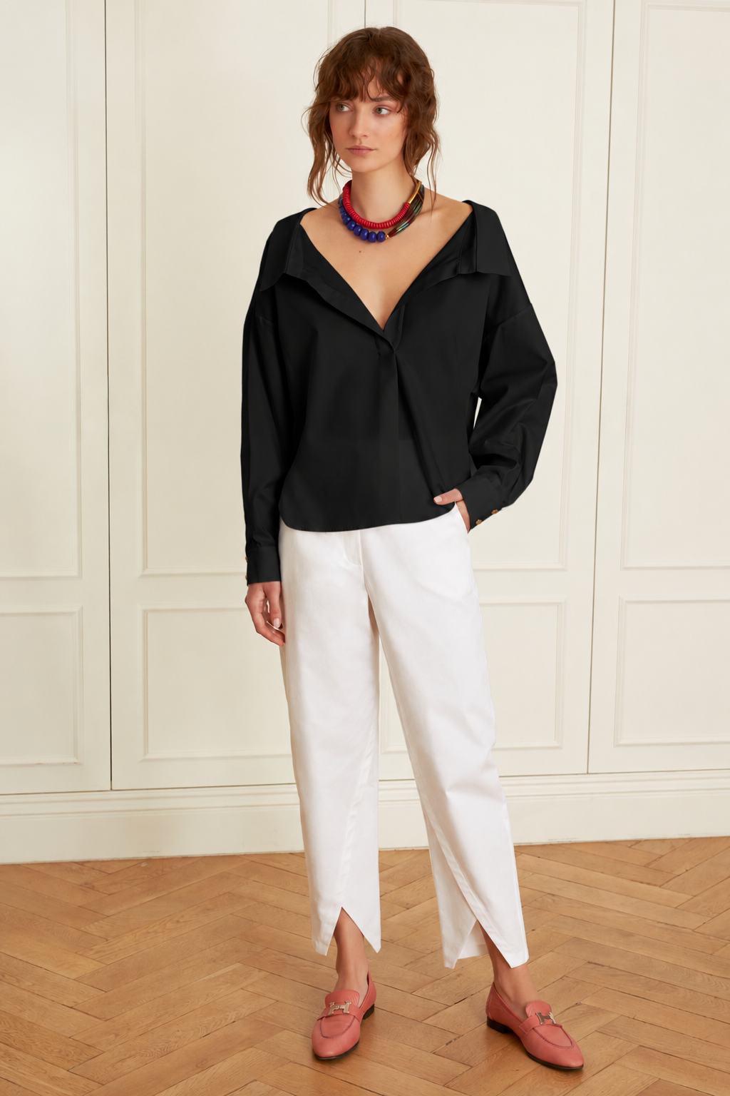 SULE BLACK BLOUSE