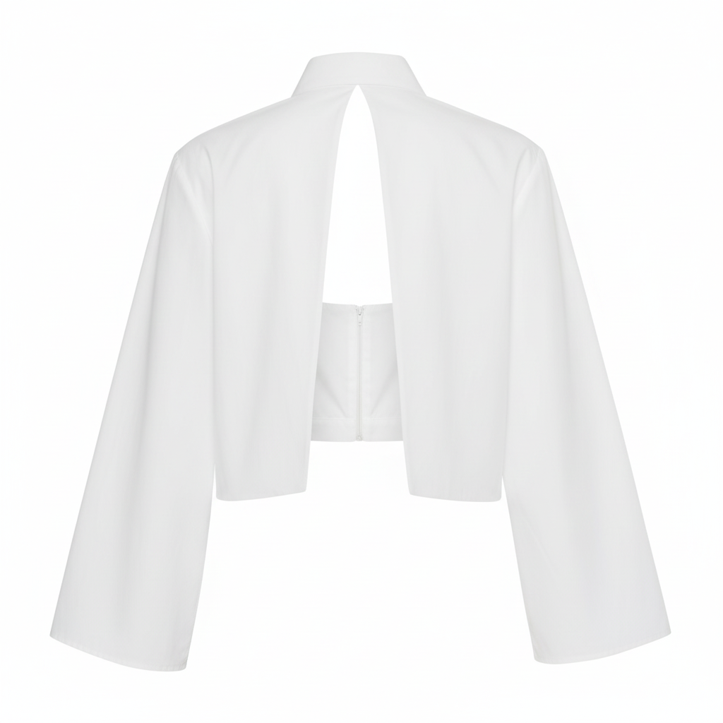 DENIZLI LAYERED WHITE SHIRT