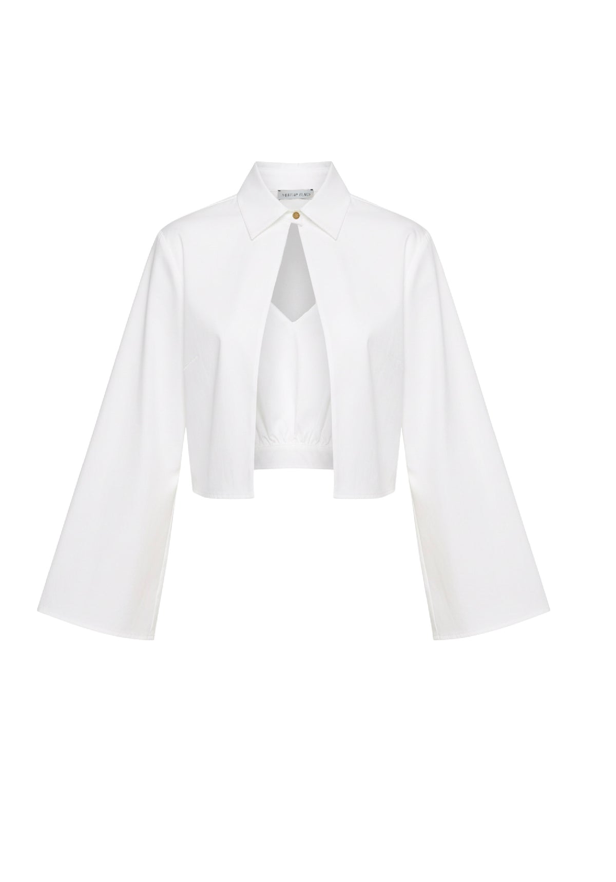 DENIZLI LAYERED WHITE SHIRT