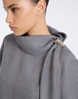 LİLYUM BLOUSE WITH BUCKLE DETAIL
