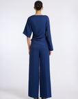 BEGONYA BLOUSE WITH SLEEVE SLIT DETAIL