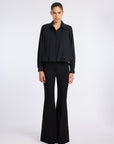 ORTANCA BALLOON BLACK SHIRT