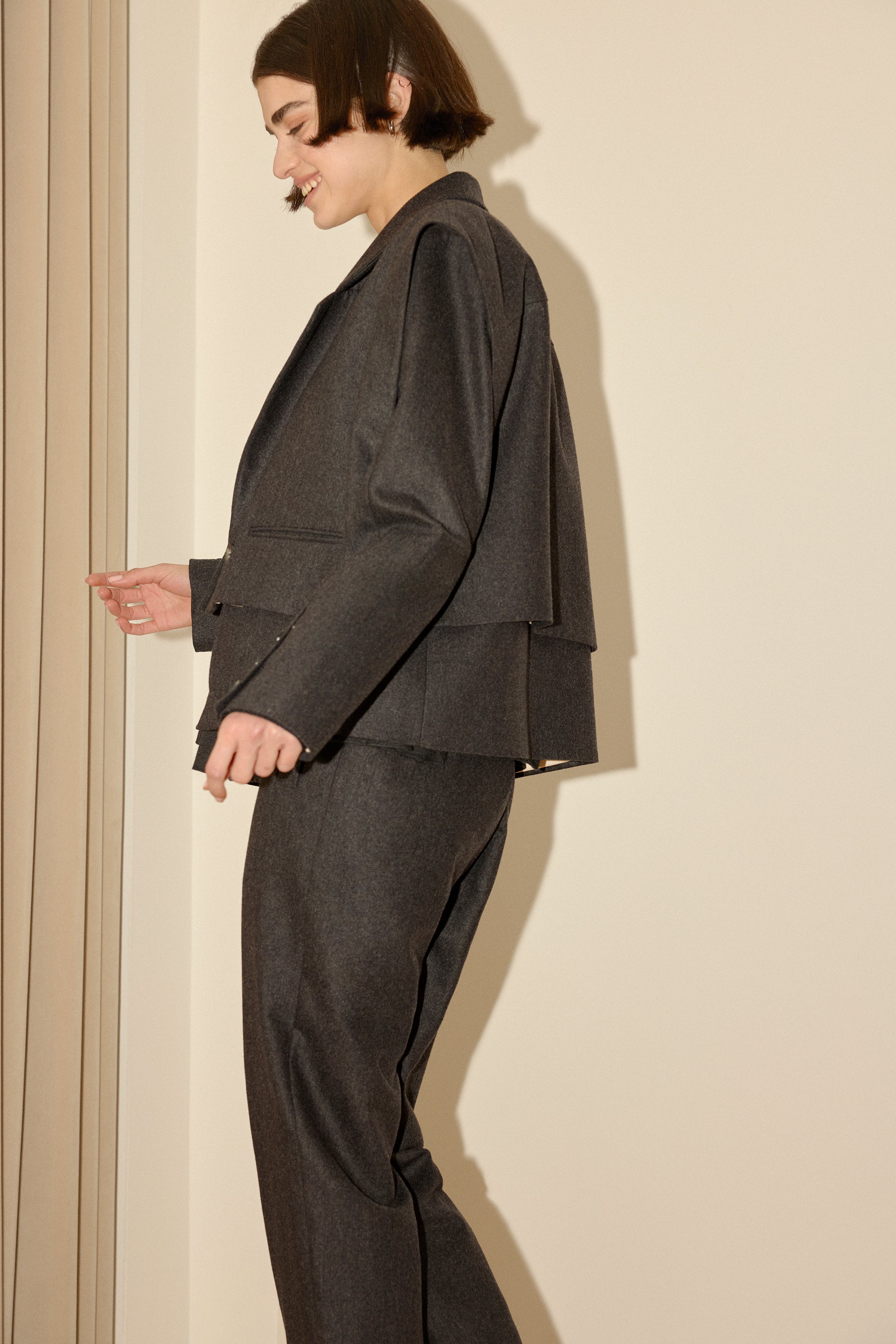 Detachable Layered Vest Jacket