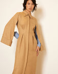 Shirtdress with Layered Sleeves